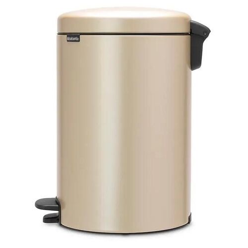 Poubelle à pédale Brabantia NewIcon 20 L doré