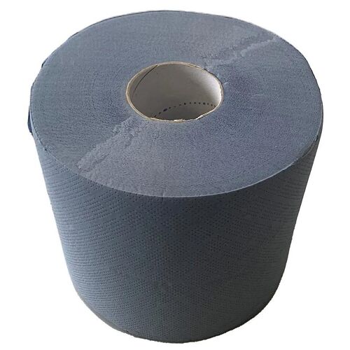 Rouleau de papier absorbant 400 feuilles bleu