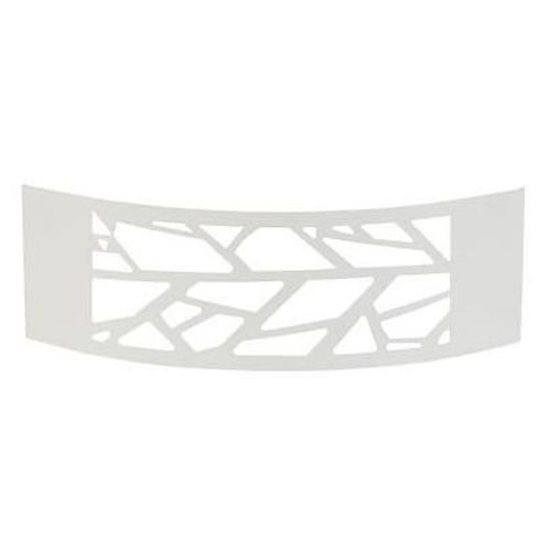 Applique Murale Extérieure À Composer Brillant Breezy Rectangle Blanc