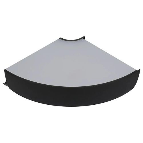 Réglette Sous Meuble Angle Ingstad Led Intégrée Variation De Blancs Ip20 240lm 3w Dimmable L.11xh.4,7xp.12cm Noir Goodhome