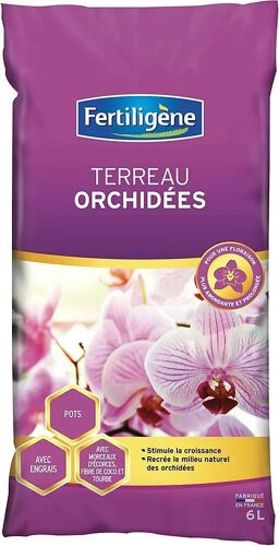 Terreau Pour Orchidée Fertiligène 6l