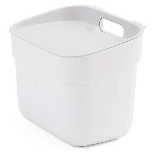 Poubelle de tri Curver Ready to collect blanc 5 L