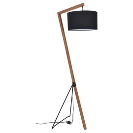 Lampadaire Bogart E27 Ip20 60w H.162 X P.37 Cm Corep Chêne