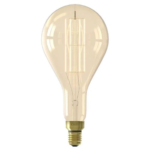 Ampoule Led À Filament Linéaire Calex E27 1100lm Blanc Chaud Verre Ambré