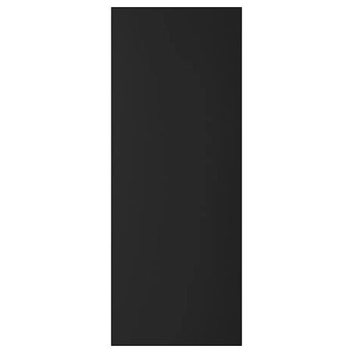 Porte De Colonne De Cuisine Stevia Noir Mat L. 50 Cm X H. 130 Cm Goodhome