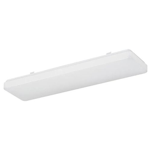 Réglette Lumineuse Serrao Led Intégrée Blanc Neutre Ip44 3000lm 48w L.60xl.16xh.5cm Blanc Goodhome