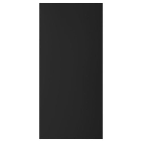 Porte De Colonne De Cuisine Stevia Noir Mat L. 60 Cm X H. 130 Cm Goodhome