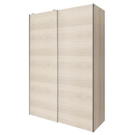 Armoire Penderie Portes Coulissantes Effet Chêne Goodhome Atomia H. 225 X L. 150 X P. 63,5 Cm