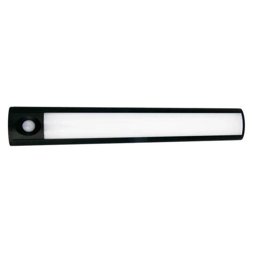 Réglette Sous Meuble Fiennes Led Intégrée Blanc Neutre Ip20 120lm 1.9w L.27xl.4,1xh.2cm Noir Goodhome