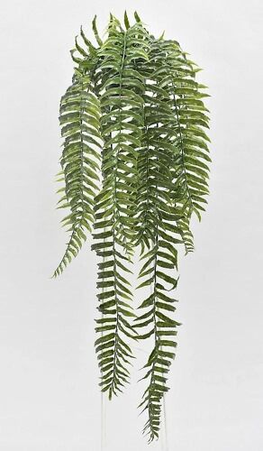 Pot Fougère chute artificielle h.75 cm