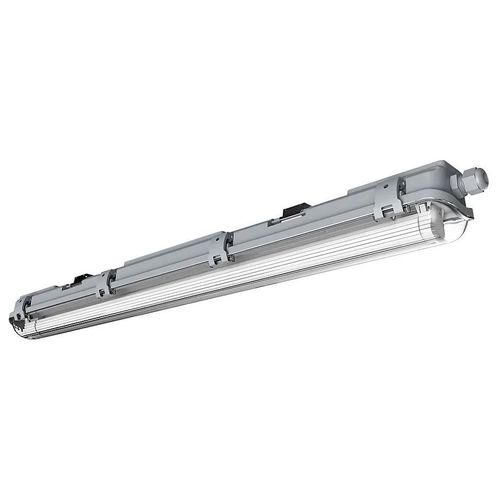 Réglette Lumineuse Pagon T8 Blanc Neutre 1x900lm 9w Ip65 L.67,9xl.7,3xh.6,4cm Gris Goodhome