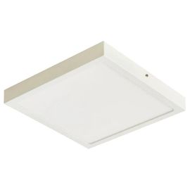 Panneau Led Intégrée Hestia Blanc Neutre Ip20 1800lm 17w L.30xl.30xh.2,5cm Blanc Goodhome