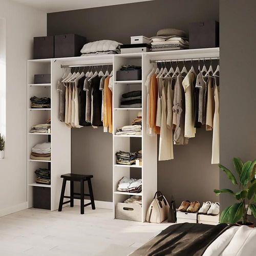 Ensemble 2 Kits Dressing Coloris Blanc Matai H. 200 X L. 260 X P. 45 Cm