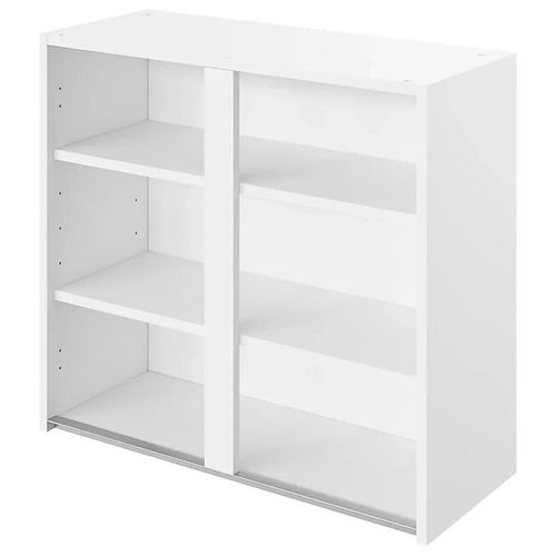 Caisson Haut De Cuisine Blanc L. 80 Cm X H. 72 Cm Caraway Innovo Goodhome