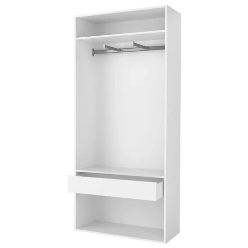 Dressing Ouvert Blanc Goodhome Atomia H. 225 X L. 100 X P. 45 Cm