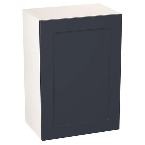 Meuble Haut De Cuisine Avec 1 Porte Goodhome Artemisia Bleu L. 50 X H. 72 Cm