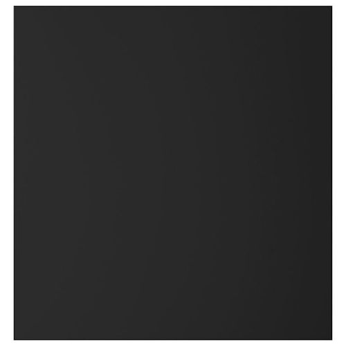 Porte De Colonne De Cuisine Stevia Noir Mat L. 60 Cm X H. 62 Cm Goodhome