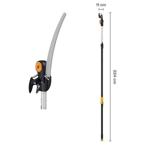 Lot coupe branche téléscopique et scie de 47cm Fiskars