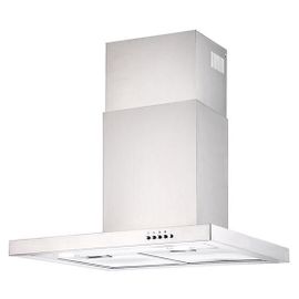 Hotte décorative Cooke & Lewis BH60SS 60 cm argent