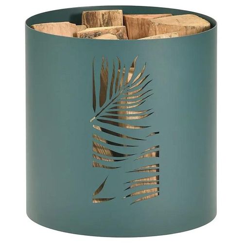 Rangement À Bûches En Acier Dixneuf Bornéo Vert