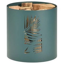 Rangement À Bûches En Acier Dixneuf Bornéo Vert