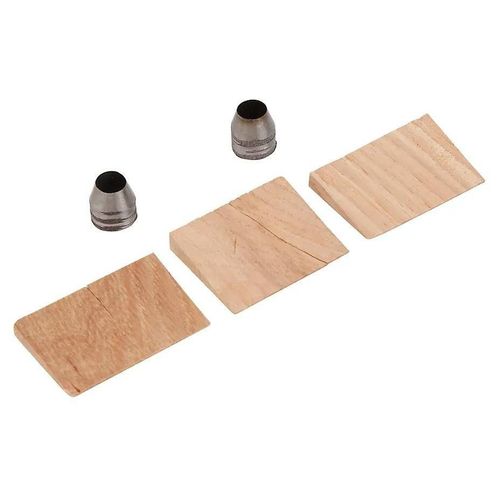 Set de fixation manche pour hâche en métal et bois