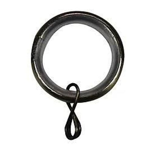 10 anneaux pour barre à rideau Antiki GoodHome Ø16/19 mm doré