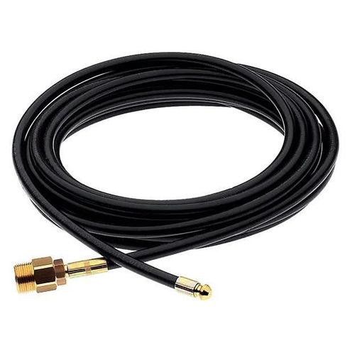 Tuyan de drainage L. 16 m pour nettoyeur haute pression Erbauer noir