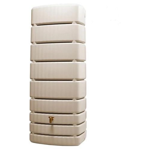 Récupérateur d'eau de pluie 500L Garantia coloris sable L.75 x l.51 x H.184 cm