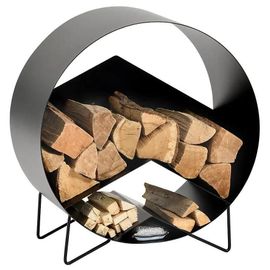 Rangement À Bûches En Acier Dixneuf Toscan Noir