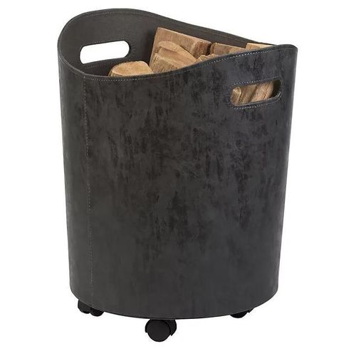 Rangement À Bûches Et Granulés Dixneuf Omega Gris