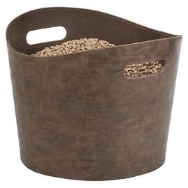 Rangement À Bûches Et Granulés Dixneuf Gamma Marron