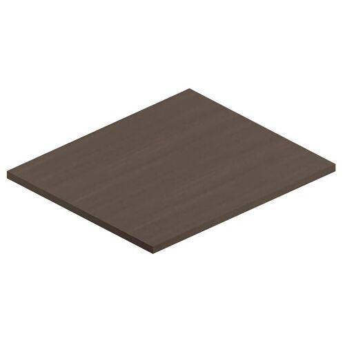 Plan De Toilette Pour Vasque À Poser Finition Noyer 60 Cm Pura