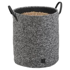 Rangement À Bûches Et Granulés Dixneuf Milano Gris