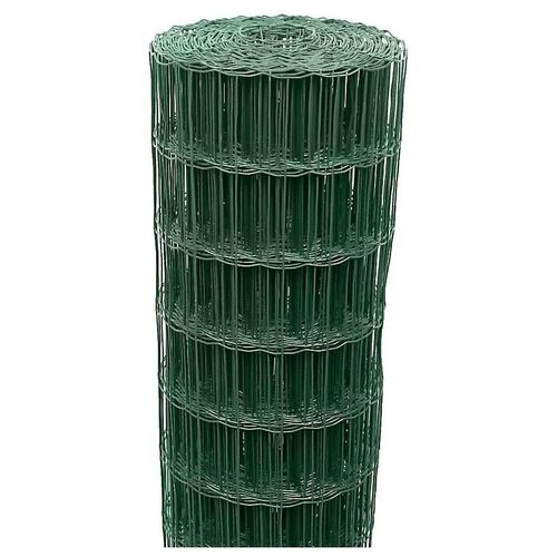 Grillage Soudé Vert Maille 50 X 100 Mm - Rouleau 20m X H.150 Cm