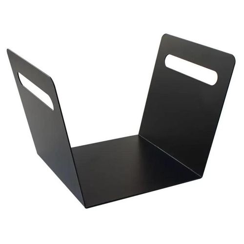 Rangement À Bûches En Acier Noir Goodhome Tignes Charge Max 10kg