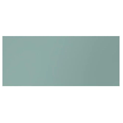 Lot de 2 façades tiroir Stevia vert mat L. 80 cm x H. 34 cm Caraway Innovo GoodHome