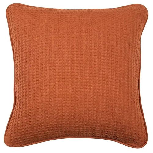 Coussin Nid D'abeille Terracota Goodhome