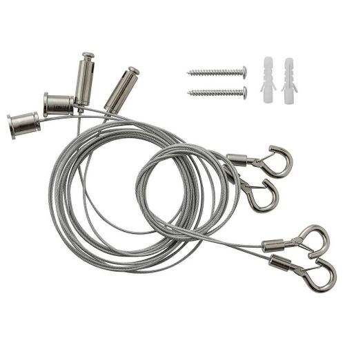 Kit De Suspension Pour Panneau Led Led Pictor Colours Argent