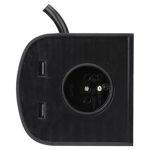 Réglette Sous Meuble Embout Ingstad Ip20 5v L.10,7xh.9,2cm Noir Goodhome