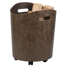 Rangement À Bûches Et Granulés Dixneuf Omego Marron