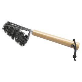 Brosse pour barbecue en acier inoxydable et hêtre GoodHome L.34 x l.7.5 cm