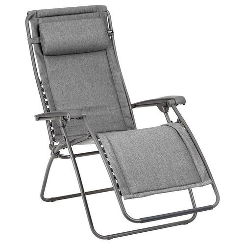 Bain De Soleil Lightcomfort Lafuma Acier Et Polyester Ombre L.67cm X H.115cm