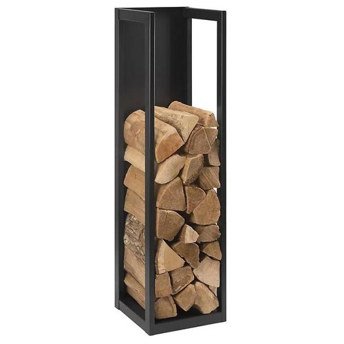 Rangement À Bûches En Acier Dixneuf Klark Noir