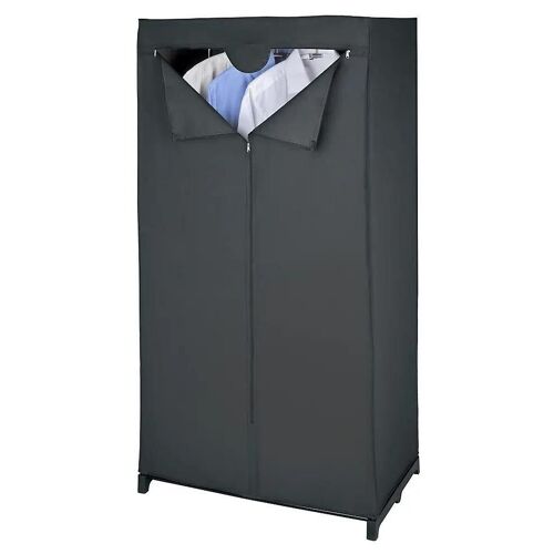 Armoire-penderie H. 150 cm x L. 75 cm Deep Black Wenko noir