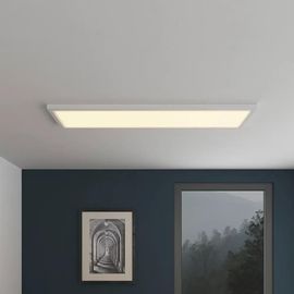 Panneau Lumineux Wundt Led Intégrée Variation De Blancs Ip20 Dimmable 5000lm 36w L.120xl.30xh.3,2cm Blanc Goodhome