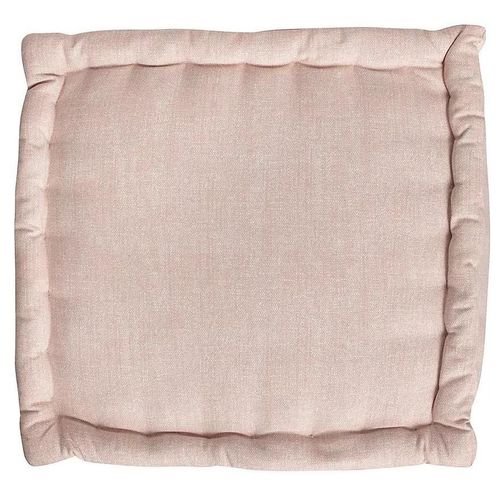 Pouf Soan Chambray Jby Creation Rose L.40 X H.30 Cm