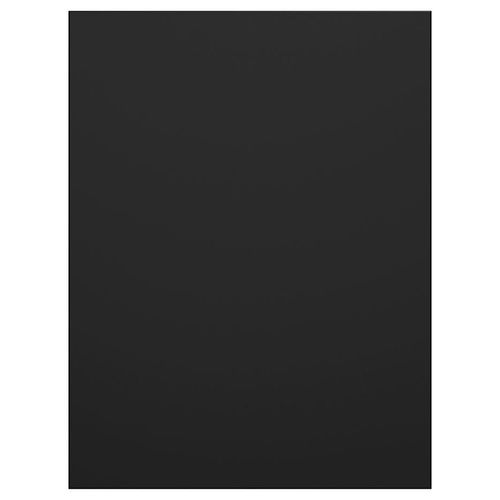 Porte De Meuble Sous-Évier De Cuisine Stevia Noir Mat L. 45 Cm X H. 60 Cm Goodhome