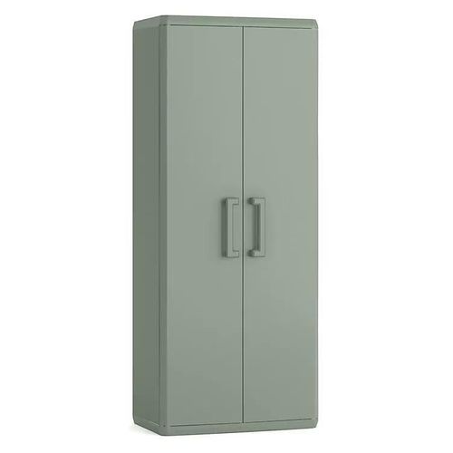 Armoire Haute Keter Quadra Vert L.68 X H.166 X P.39 Cm