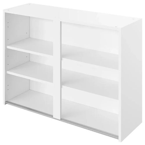 Caisson Haut De Cuisine Blanc L. 100 Cm X H. 72 Cm Caraway Innovo Goodhome
